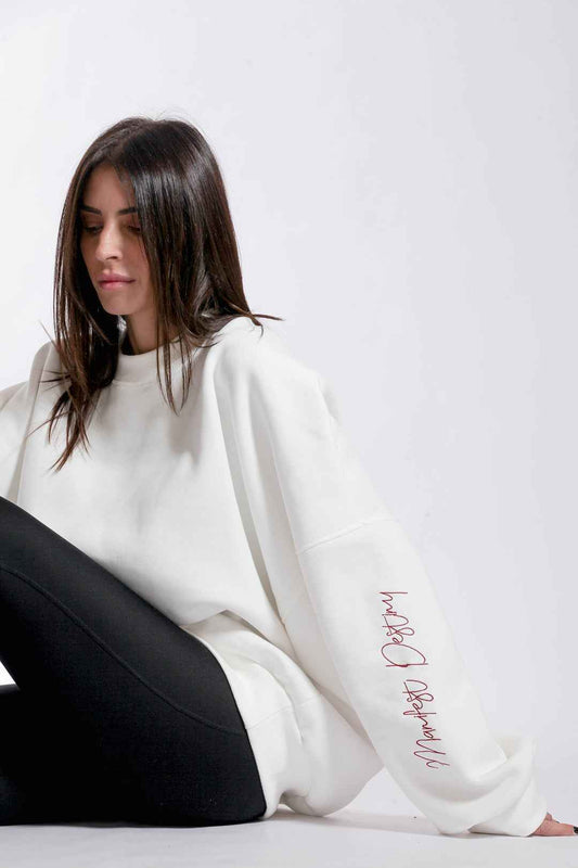 OVERSIZED CREWNECK - MANIFEST DESTINY -