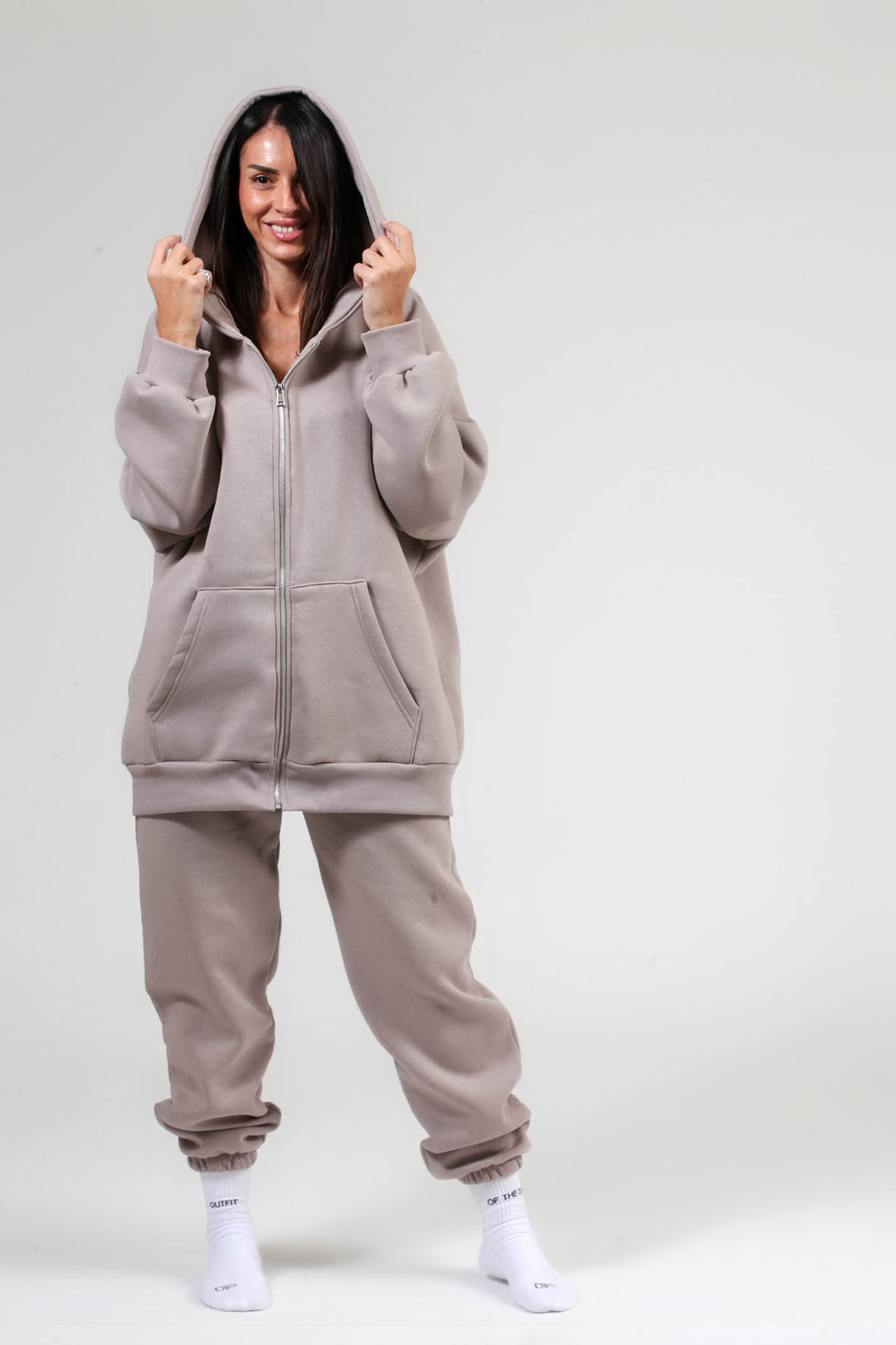 OVERSIZED ΖΑΚΕΤΑ  ΦΟΥΤΕΡ ΜΕ ΦΕΡΜΟΥΑΡ