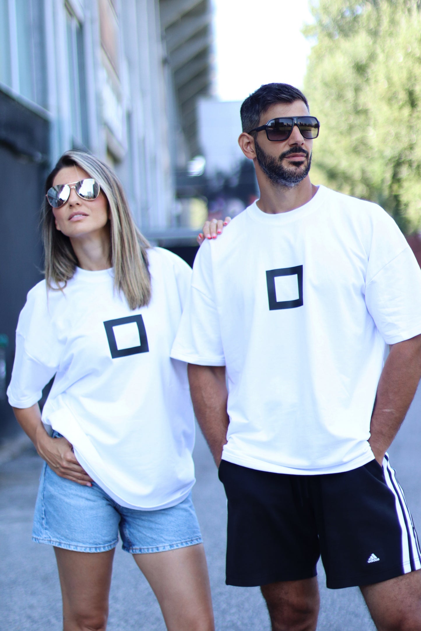 _THINK OUTSIDE THE BOX_ OVERSIZED T-SHIRT