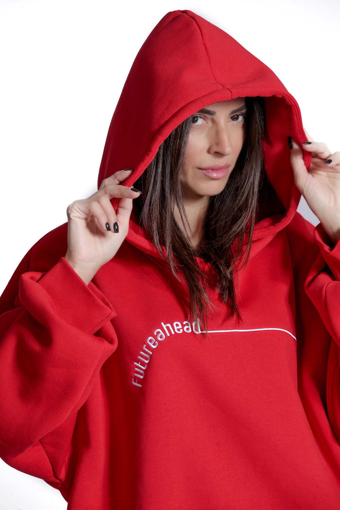 OVERSIZED HOODIE FUTURE AHEAD