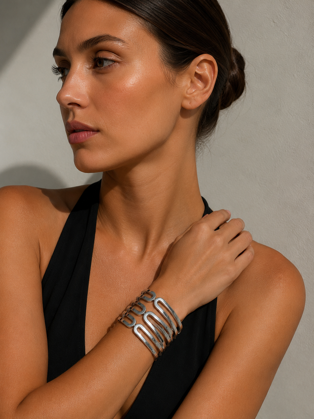 Nova Cuff Bracelet – Stainless Steel