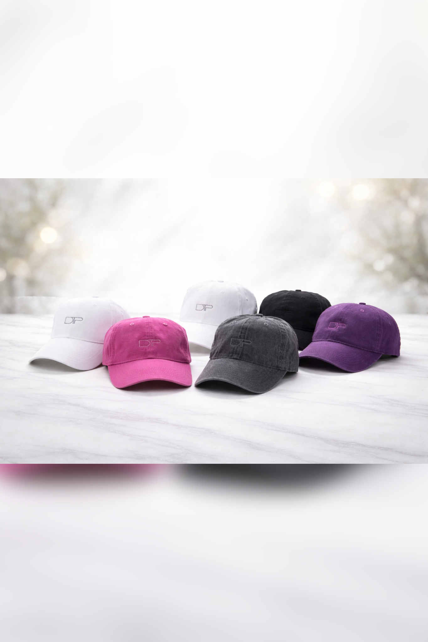 Washed cotton cap DTOP