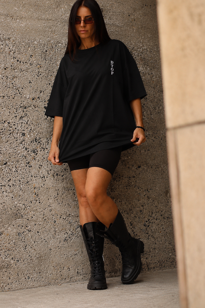 Don't think ordinary black  t-shirt