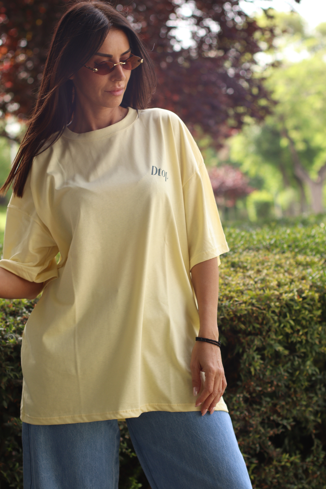 Life is a simulation oversized t-shirt – butter yellow