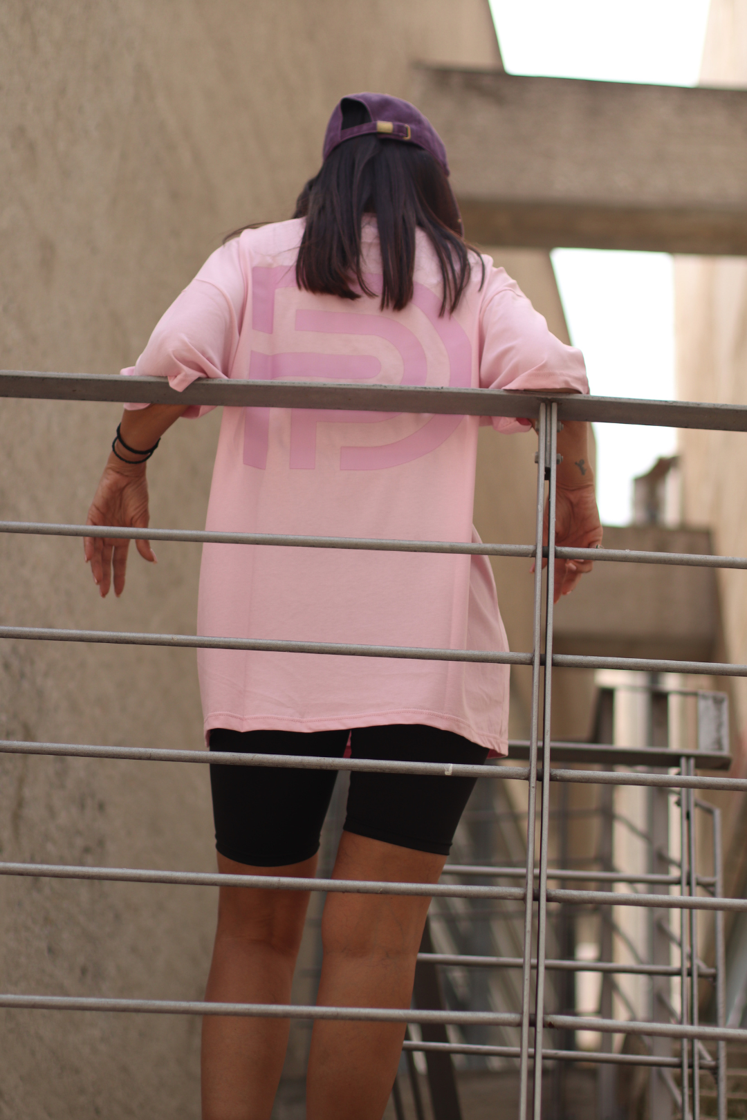 Dtop oversized t-shirt – pink edition