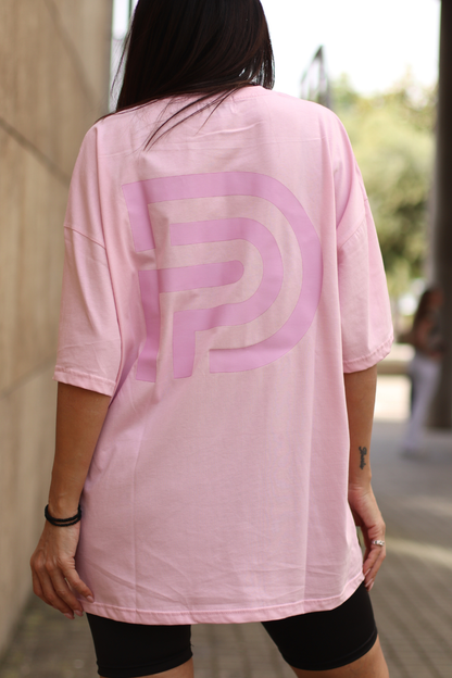 Dtop oversized t-shirt – pink edition