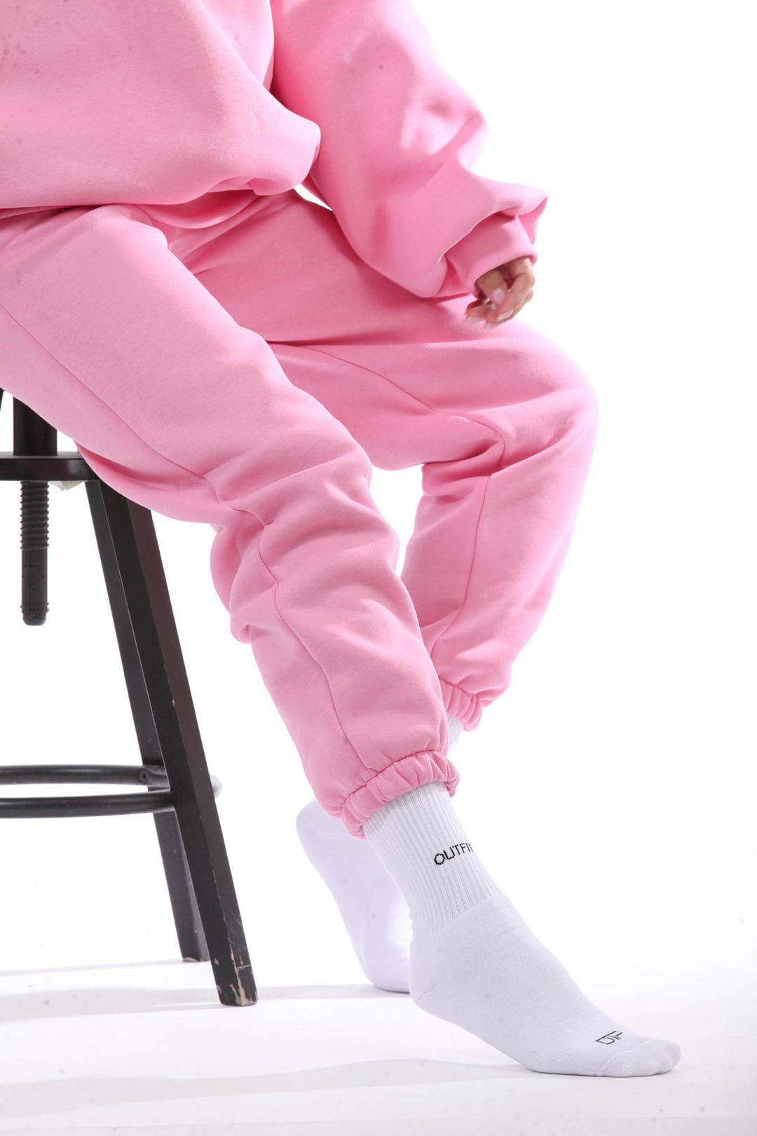 OVERSIZED ΦΟΥΤΕΡ ΡΟΖ "HEARTBEAT"