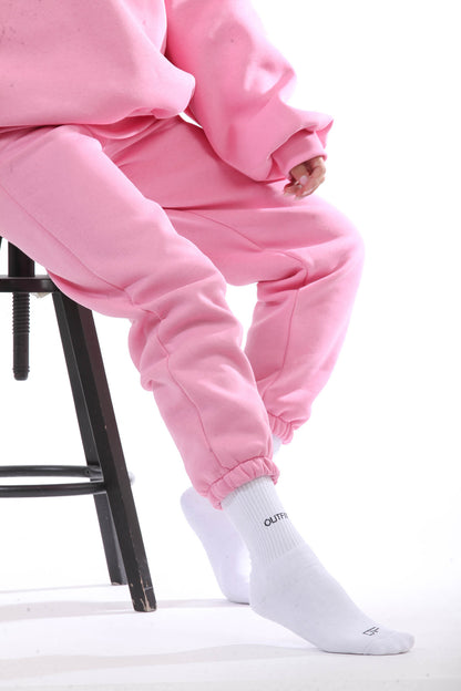 OVERSIZED ΦΟΥΤΕΡ ΡΟΖ "HEARTBEAT"