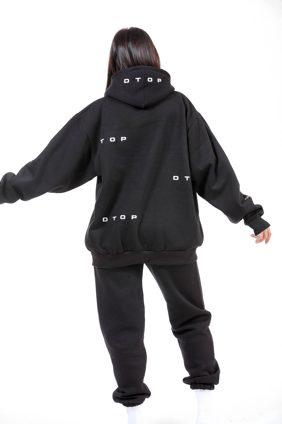 OVERSIZED ΦΟΥΤΕΡ DTOP BLACK