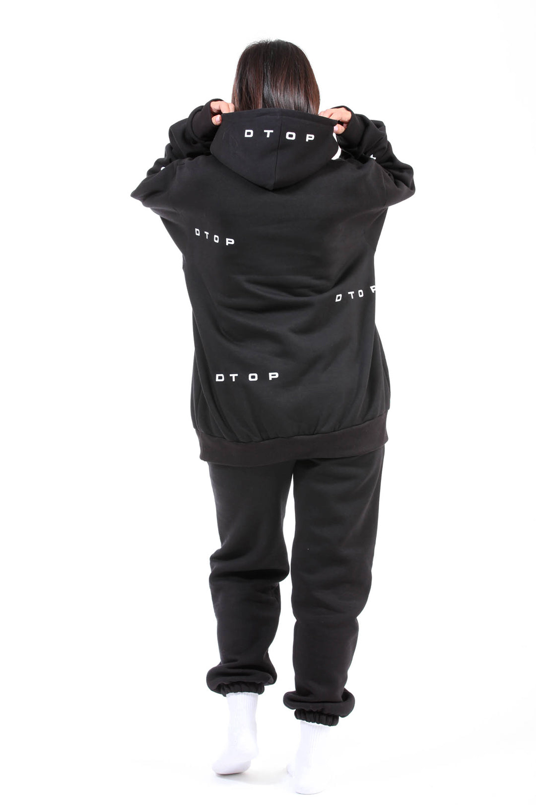 OVERSIZED ΦΟΥΤΕΡ DTOP BLACK