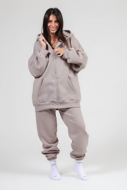 OVERSIZED ΖΑΚΕΤΑ  ΦΟΥΤΕΡ ΜΕ ΦΕΡΜΟΥΑΡ