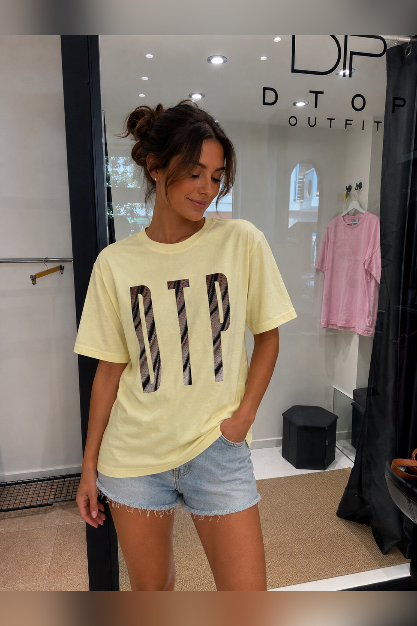 T-shirt DTP με Animal Print (Classic fit)